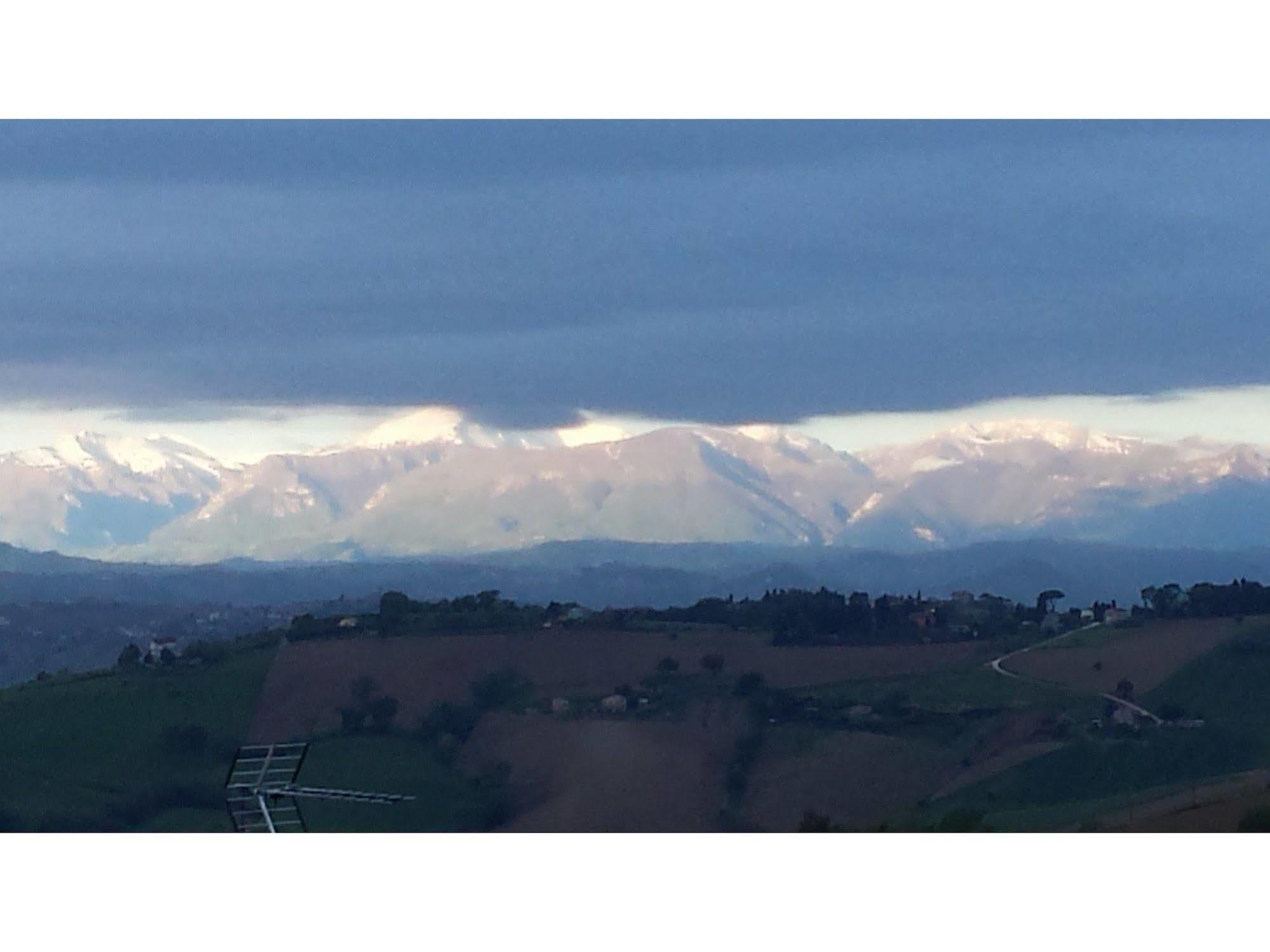 Hotel La Rosa Dei Venti Monte San Giusto Bagian luar foto